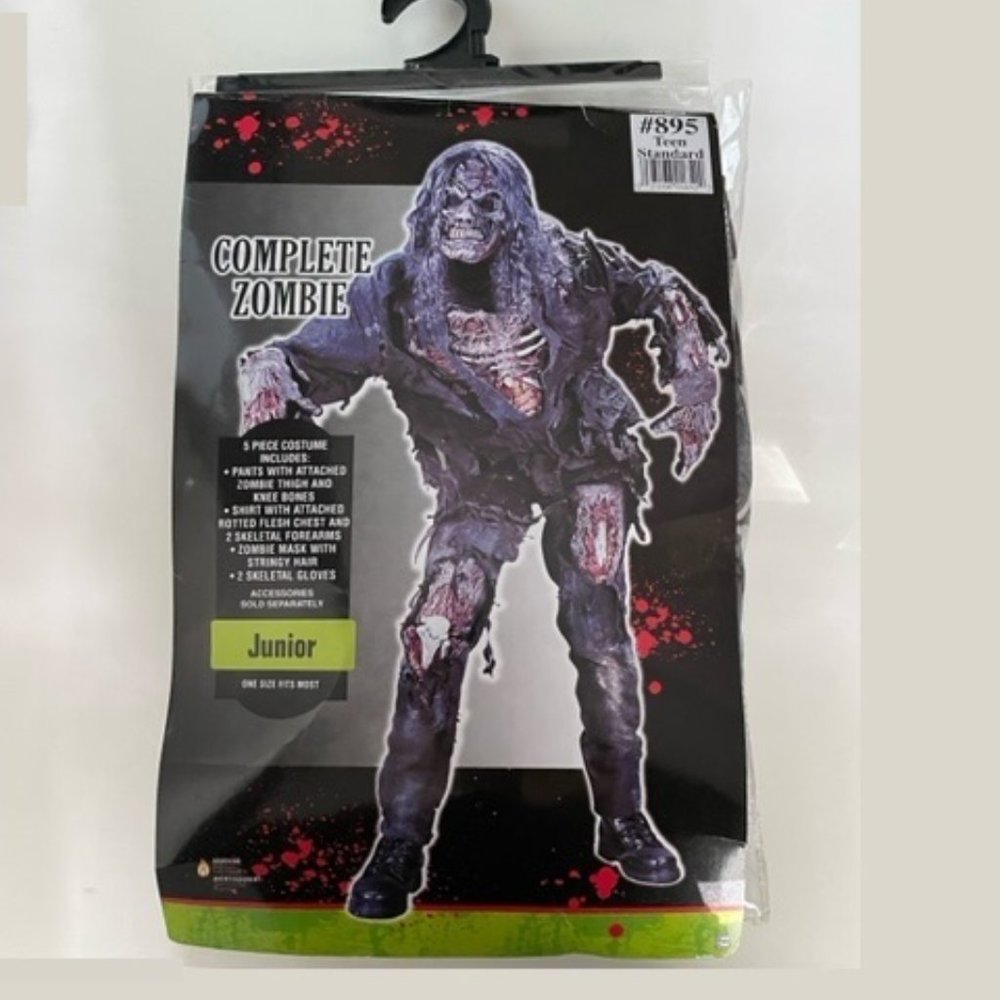 Complete Zombie Junior Halloween Costume